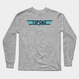 Top Dad (Alt - Worn) Long Sleeve T-Shirt